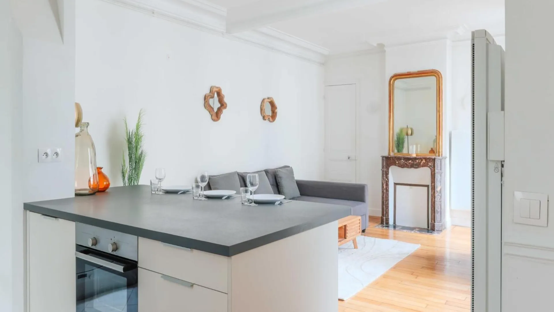 Bright Apartment - 1 Bdr 2P - Ternes Monceau Paris